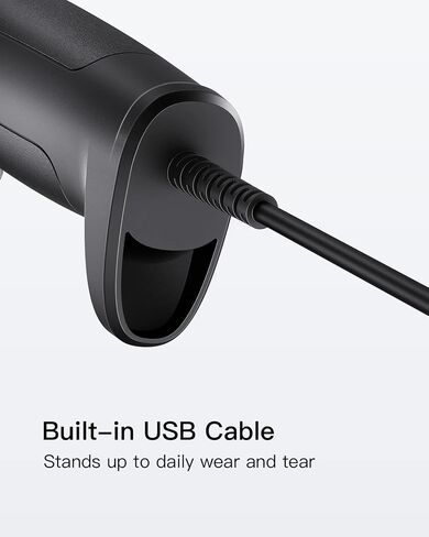 Barcode Scanner, 1D USB Handheld Barcode Reader, Screen Scanning, BS02004 in Saudi Arabia