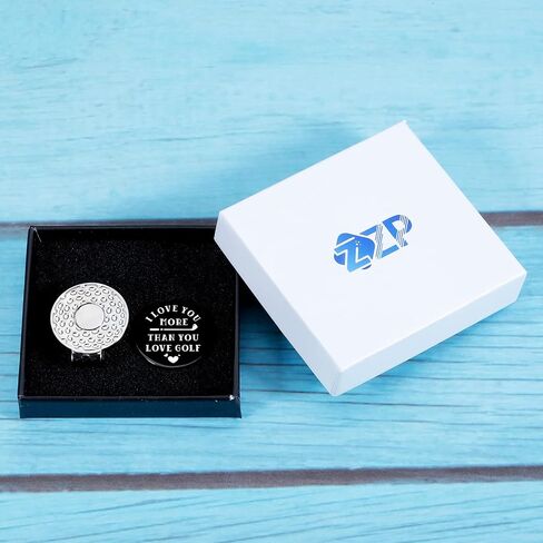 Valentine gift for Husband from Wife Golf Gifts for Men Golf Ball Marker with Magnetic Hat Clip Golf Accessories for Dad Son Best Anniversary Boyfriend Gift Father Gifts Idea Birthday Gift for Him in Saudi Arabia