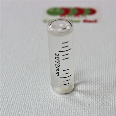 Replacement Level Glass Vial, Spirit Bubble Level, No nib, Accurate, 35mm x 11mm - Transparent Clear, 1 3/8 x 7/16 in Saudi Arabia