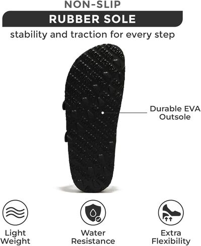 Summer Sandals Women Genuine Leather Slides for women 100% Natural Cork Footbed Womens Slides w/Straps Womens Sandals Comfortable Spring break outfit Women Footwear (Lian) in Kuwait