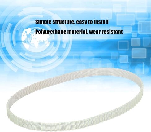 90 Teeth Mini, Transparent Timing Drive vevor Mini Lathe Lathe Belt Replacement Tooth uokrr Geared for 0618 0618‑3B in Kuwait