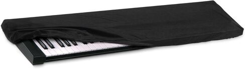 غطاء غبار مرن HQRP مع حقيبة (أسود) متوافق مع لوحات المفاتيح الإلكترونية Williams Legato/Allegro 2 II 3 III والبيانو الرقمي in Saudi Arabia