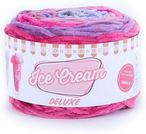 Lion Brand Yarn Ice Cream Deluxe yarn, CAPE MAY in Saudi Arabia