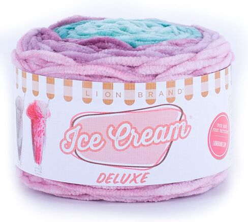 Lion Brand Yarn Ice Cream Deluxe yarn, CAPE MAY in Saudi Arabia