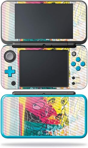غلاف MightySkins من ألياف الكربون لجهاز Nintendo New 2DS XL - Genius | لمسة نهائية واقية ومتينة من ألياف الكربون | سهل التطبيق والإزالة وتغيير الأنماط | صنع في الولايات المتحدة الأمريكية in Kuwait