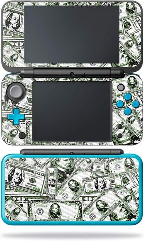 غلاف MightySkins من ألياف الكربون لجهاز Nintendo New 2DS XL - Genius | لمسة نهائية واقية ومتينة من ألياف الكربون | سهل التطبيق والإزالة وتغيير الأنماط | صنع في الولايات المتحدة الأمريكية in Kuwait