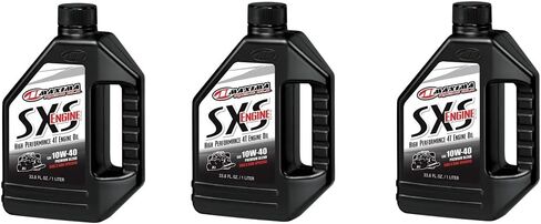 Maxima Racing Oils 30-049128-2PK SXS Premium 10w40 Side by Side Engine Oil 1G Bottle, 2-Pack in Saudi Arabia