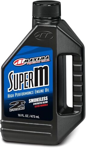 Maxima Racing Oils 20901-2PK Super M Premix 2-Stroke Premix Oil 1L Bottle, 2-Pack in Saudi Arabia