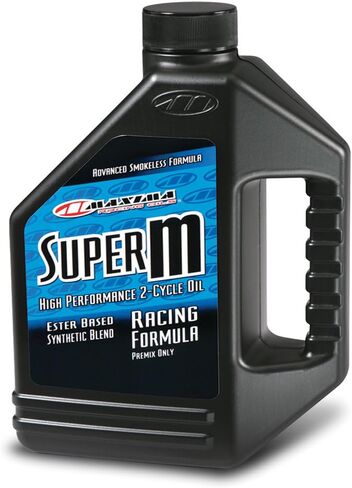 Maxima Racing Oils 20901-2PK Super M Premix 2-Stroke Premix Oil 1L Bottle, 2-Pack in Saudi Arabia