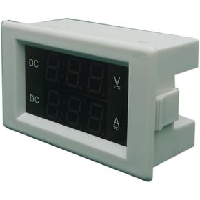 1PCS DC 600V 20A Digital Voltmeter 0.39 Inch(Black) in Saudi Arabia