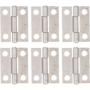 10Pcs 1in 304 Stainless Steel Foldable Hinges, Marine Boxes Cabinet Door Butt Hinges,Easy Install for Household Marine Applications in Saudi Arabia