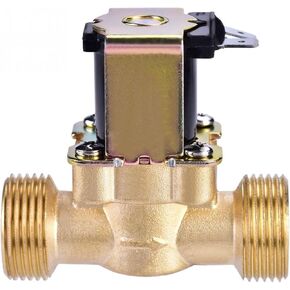 Valve 3/4" DC24V Normally Brass Electric Solenoid Magnetic Valve for Water Control Tool(220v,0.5 Inch) in Kuwait