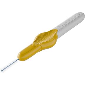 25 Stoddard ICON Interdental Brushes. Value Pack. All with extendable Handles. Choose from Four Different Sizes Floss, Toothpick, Plaque, Tartar Removal Oral Hygiene Dental Brush - Yellow 0.7 mm in Saudi Arabia