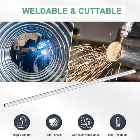 1-Pack 400mm 6063 Aluminum Round Tube, 20mm ID 30mm OD Seamless Aluminum Tubing for Construction/Machining/DIY Crafting, Metal Straight Pipe [0.79x1.18x15.7IN] in Saudi Arabia