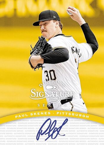 2025 Panini Donruss Baseball Hobby Trading Card Box (Three Autographs or Memorabilia Cards Per Box) in Saudi Arabia