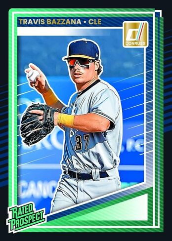 2025 Panini Donruss Baseball Hobby Trading Card Box (Three Autographs or Memorabilia Cards Per Box) in Saudi Arabia