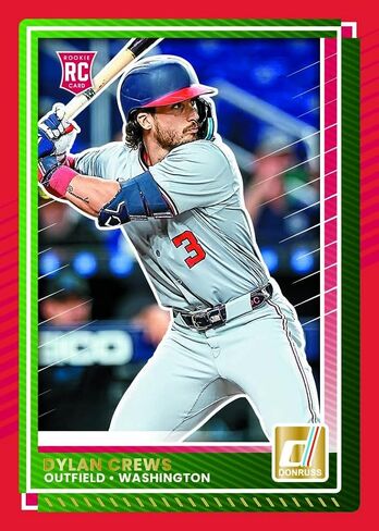 2025 Panini Donruss Baseball Hobby Trading Card Box (Three Autographs or Memorabilia Cards Per Box) in Saudi Arabia