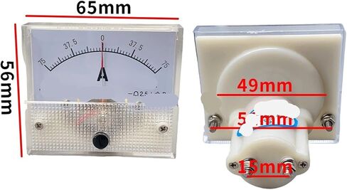 85C1-A DC/75mv Ammeter Simulation Panel(5-0-5A) in Saudi Arabia