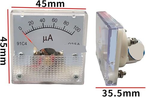 91C4-V/A/MA/UA Ammeter 45X45MM(300UA) in Saudi Arabia