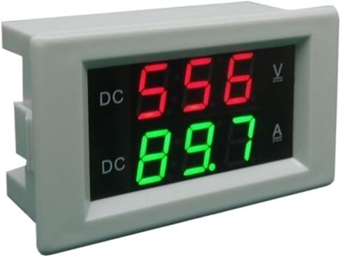 1PCS Digital Voltage red and Green Double LED Display Ammeter(White,DC0-300V) in Saudi Arabia