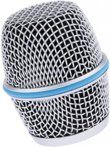 Replacement Microphone Grille Mic Grill Ball Head Mesh Fit For Shure Beta 87A (2PCS) in Saudi Arabia