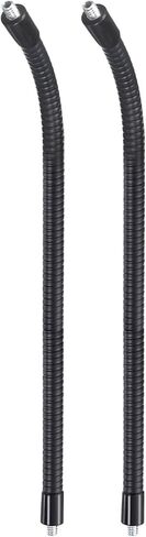 16-Inch Flexible Gooseneck Tubing, 1/4"-20 Male to Male Thread Universal Arm Gooseneck Extension Holder for Microphone, Tripod Phone, Camera, LED Video Lights 2 Pack in Saudi Arabia