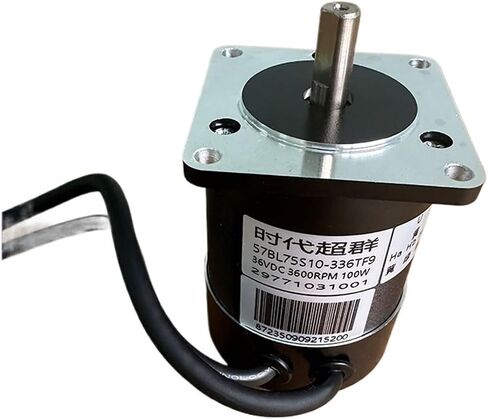 36V 100W 3600rpm 57mm Flange Brushless DC Motor bldc Engine 57BL75S10-336 in Saudi Arabia
