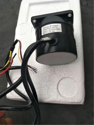 57 مم 60W DC عالية السرعة محرك بدون فرش 24V 3000 دورة في الدقيقة طول الجسم 55 ملم in Kuwait