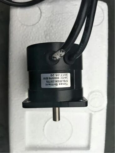 57 مم 60W DC عالية السرعة محرك بدون فرش 24V 3000 دورة في الدقيقة طول الجسم 55 ملم in Kuwait