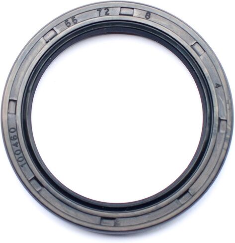 EAI Oil Seal 55mm X 72mm X 8mm TC Double Lip w/Spring. Metal Case w/Nitrile Rubber Coating in Saudi Arabia