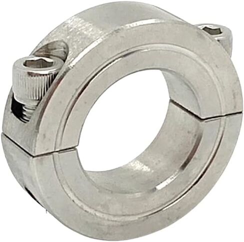 1" Bore Diameter - 303 Stainless Steel - Clamping Two Piece Shaft Collar (2 Pack) in Saudi Arabia