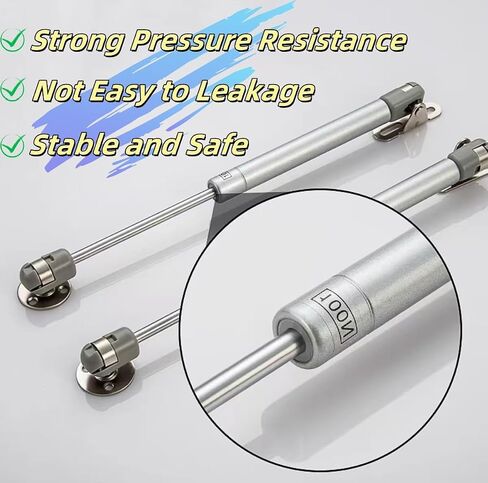 2pcs Kitchen Cupboard Hinge Gas Spring Strut,Close Hinges 20N 30N 40N 50N 60N- 120N 150N 200N(20N) in Saudi Arabia