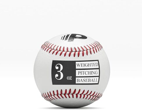 Premier Pitching Weighted Leather Baseballs | Weighted Training Balls to Improve Power & Pitching Training | Increase Pitch Velocity for All Skill Levels in Saudi Arabia