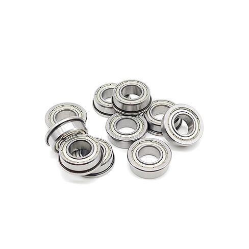 F63800zz 10x19x7 مم شفة كرة أخدود عميق تحمل F63800 F63800Z محمل 5pcs in Kuwait