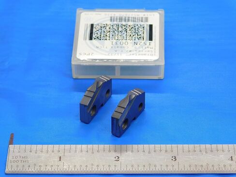 2pcs New AMEC 31/32" #2 T-A 152N-0031 TiCN Coated Cobalt Spade Drill Inserts - DE1009AA3 in Kuwait