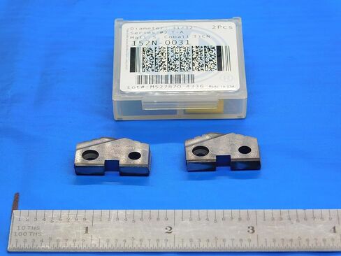 2pcs New AMEC 31/32" #2 T-A 152N-0031 TiCN Coated Cobalt Spade Drill Inserts - DE1009AA3 in Kuwait