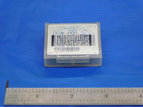 2pcs New AMEC 31/32" #2 T-A 152N-0031 TiCN Coated Cobalt Spade Drill Inserts - DE1009AA3 in Kuwait