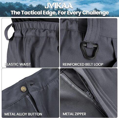 Men's Tactical Hiking Pants - Water-Resistant Cargo Work Pants, Military-Grade Construction & Outdoor Pants for Men in Saudi Arabia