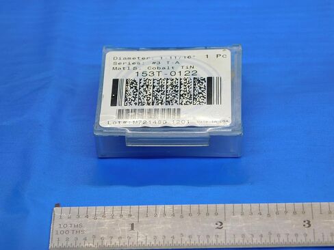 1PC AMEC 1-11/16 "Series #3 T-A 153T-0122 TIN COBALT Spade Drill Insert 1.6875-DE1004AA3 in Saudi Arabia