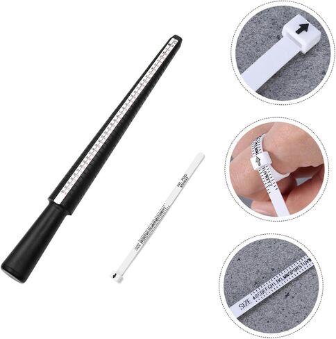مجموعة أدوات Lifkome Ring Sizer Cit لصنع المجوهرات تشمل مقياس قياس الإصبع والقياس الدقيق للحجم لأحجام الحلقة الأساسية للمجوهرات وعشاق DIY in Saudi Arabia