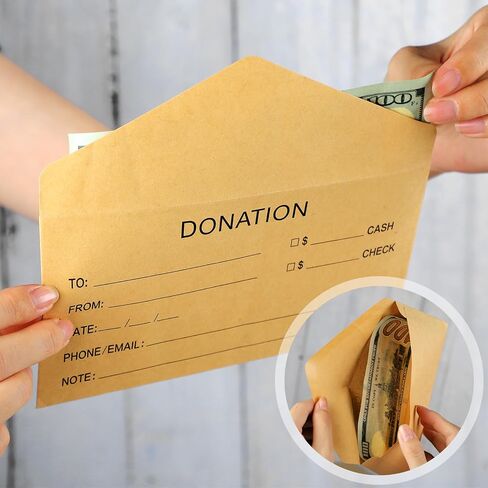 هونوسون تبرع العملة فحص كنيسة Envelope Envelope التي تقدم مظاريف الختم العشور العشر تبرع مساهمتي مساهمة الكنيسة في عروض العشور الدينية 6 1/2 "من 3 5/8" (100 جهاز كمبيوتر) in Saudi Arabia