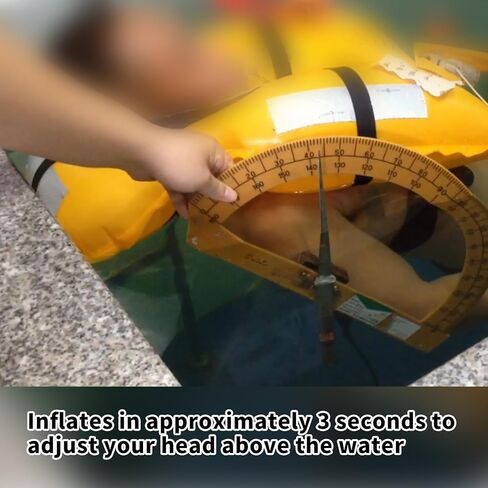 Manual Inflatable Life Jacket|Life Vest for Adults|PFD Low Profile|Supports up to 330 lbs(YSH700) in Saudi Arabia
