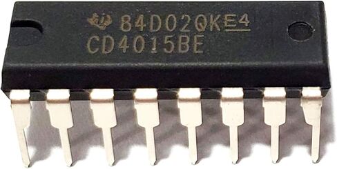CD4015BE CD4015 CD4015 CMOS مزدوج 4 مراحل سجل التحول الساكنة السجل السجل IC DIP-16 (حزمة 10) in Saudi Arabia