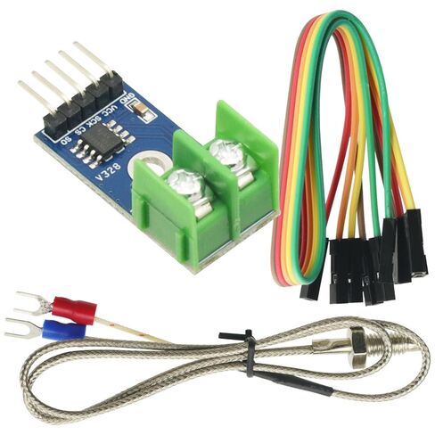 Max6675 الوحدة النمطية + K Type Thermocouple Thermocouple Defere Tergeal Module لمستشعر درجة حرارة Arduino in Saudi Arabia