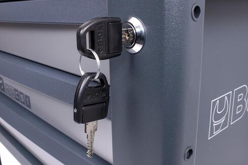 Beta RSC51 Black 3-Drawer Tool Tool Trolley ، قابلة للقفل ، حافة مكافحة السقوط ، 881 رطلاً سعة تحميل in Kuwait