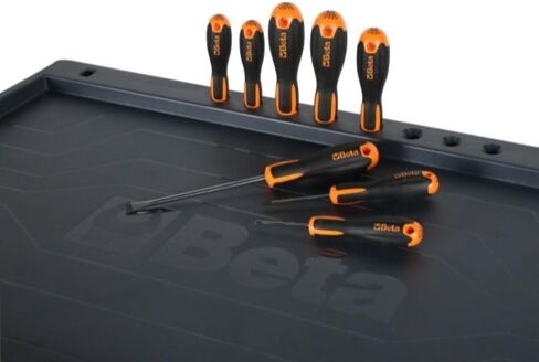 Beta RSC51 Black 3-Drawer Tool Tool Trolley ، قابلة للقفل ، حافة مكافحة السقوط ، 881 رطلاً سعة تحميل in Kuwait
