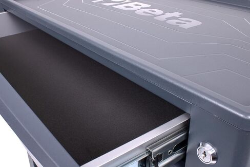 Beta RSC51 Black 3-Drawer Tool Tool Trolley ، قابلة للقفل ، حافة مكافحة السقوط ، 881 رطلاً سعة تحميل in Kuwait
