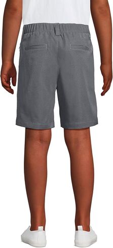 Lands' End Boys Husky Sport Active Performance Chino Shorts 20 Arctic Gray in Saudi Arabia