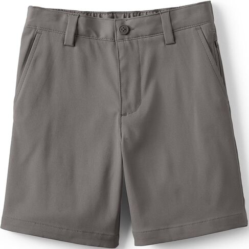Lands' End Boys Husky Sport Active Performance Chino Shorts 20 Arctic Gray in Saudi Arabia