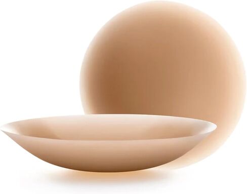 Reusable Silicone Nipple Covers for Women - Adhesive Invisible Pasties - Sticky Breast Petals for Strapless Dress in Saudi Arabia